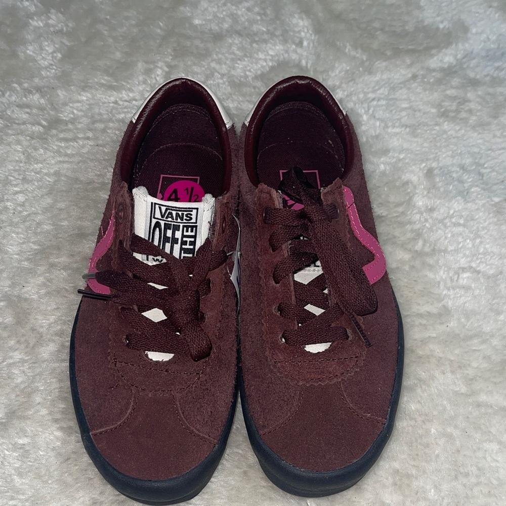 Vans Sport Low Burgundy Brown Pink